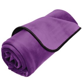 Liberator Fascinator Travel Throw Velvish-Aubergine