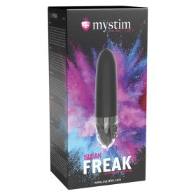 Mystim Sleak Freak Estim Vibrator-Black