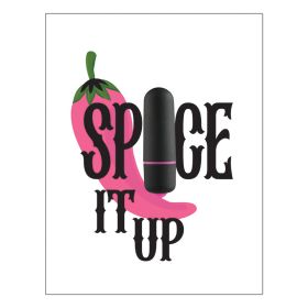 Naughty Vibes Greeting Card-Spice It Up