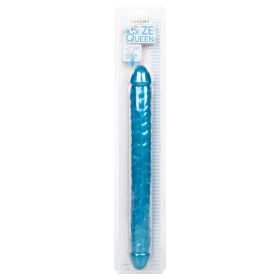 Size Queen Double Dildo-Blue 17