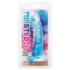 Twisted Love Twisted Ribbed Probe-Blue