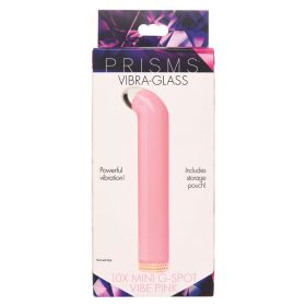 Prisms Vibra Glass 10x Curved Glass Bullet-Pink