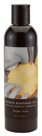 Earthly Body Edible Massage Oil Pineapple 8 Oz