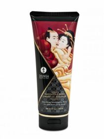 Shunga Massage Cream Sparkling Strawberry Wine 7oz